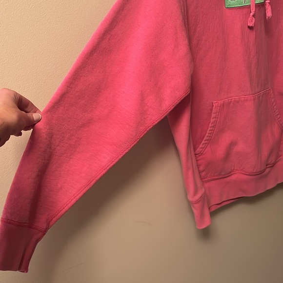 Supreme FW17 box logo hoodie in magenta and green colorway - Picture 5 of 15